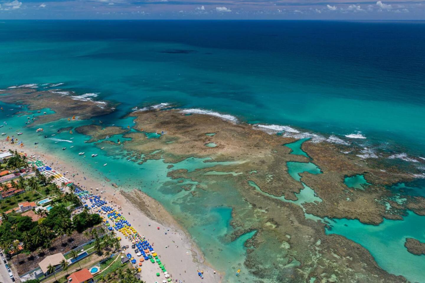 Studio Em Porto De Galinhas - Vista P Piscina Dış mekan fotoğraf